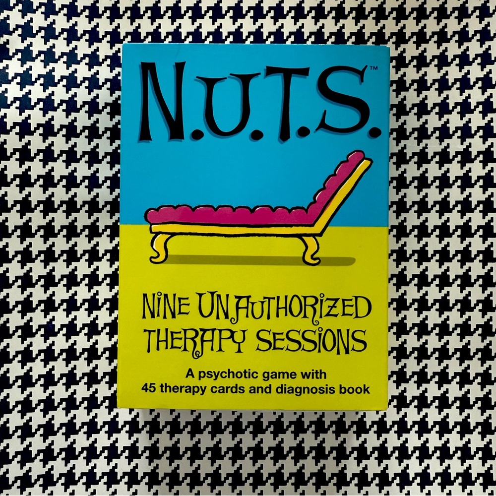 N.U.T.S. Nine Unauthorized Therapy Sessions Card Game🃏